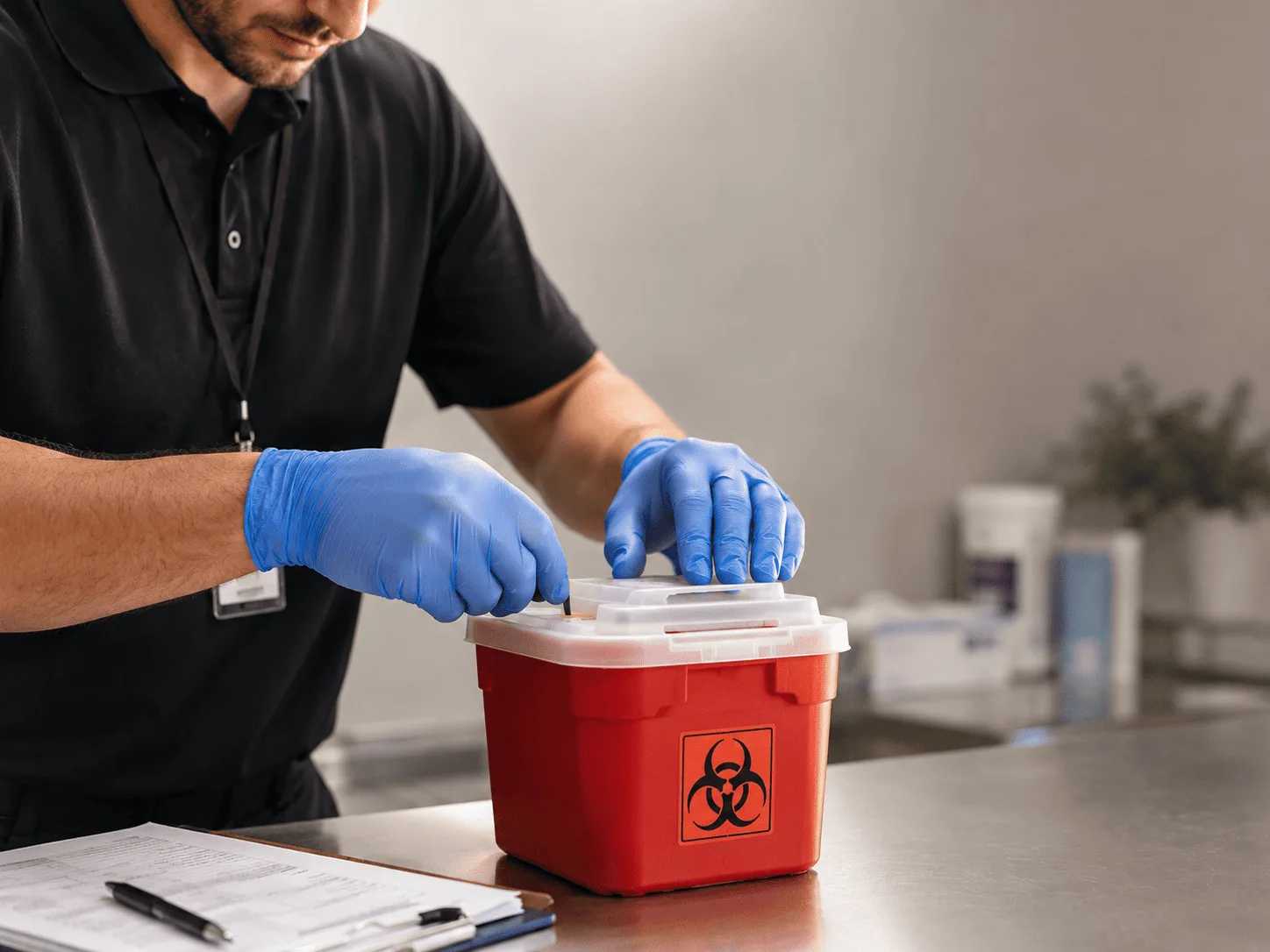 Why choose Sharps Waste Disposal in Huddy, KY